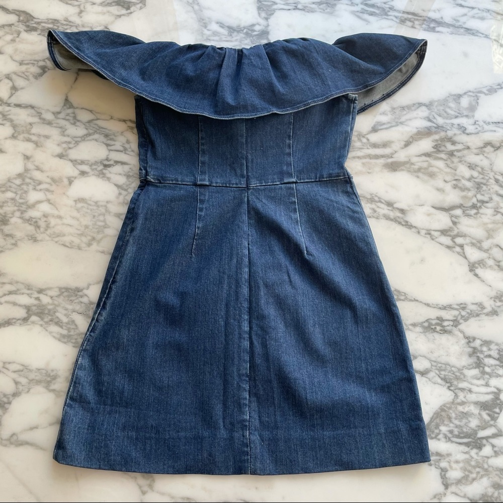 Kendall + Kylie Denim mini dress - Picture 3 of 6